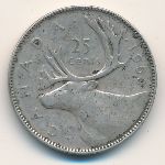 Канада, 25 центов (1948–1952 г.)