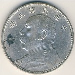 Китай, 1 доллар (1914–1921 г.)