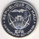 Мали, 10 франков (1960 г.)