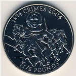 Alderney, 5 pounds, 2004