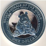 Fiji, 1 dollar, 2009