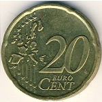 Ireland, 20 euro cent, 2002–2006
