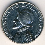Panama, 1/10 balboa, 1996–2001