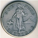 Филиппины, 1 песо (1907–1912 г.)
