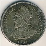Panama, 50 centesimos, 1904–1905