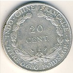 Французский Индокитай, 20 центов (1921–1930 г.)