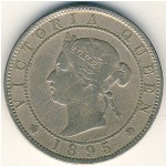 Ямайка, 1 пенни (1869–1900 г.)