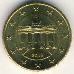 Германия, 10 евроцентов (2002–2006 г.)