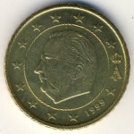 Бельгия, 50 евроцентов (1999–2006 г.)