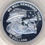 Кирибати, 10 долларов (2013 г.)
