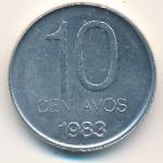 Argentina, 10 centavos, 1983