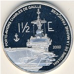Реюньон., 1 1/2 евро (2004 г.)