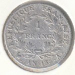 France, 1 franc, 1804–1806