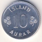Исландия, 10 эйре (1970–1974 г.)