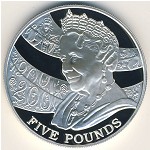 Alderney, 5 pounds, 2000