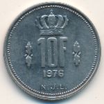 Luxemburg, 10 francs, 1971–1980