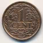 Netherlands, 1 cent, 1913–1941