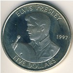 Marshall Islands, 5 dollars, 1997