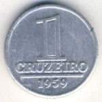 Бразилия, 1 крузейро (1957–1961 г.)