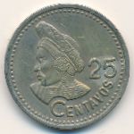 Гватемала, 25 сентаво (1996–2000 г.)