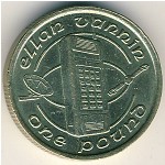 Isle of Man, 1 pound, 1988–1995