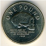 Гибралтар, 1 фунт (2005–2011 г.)