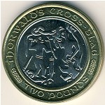 Остров Мэн, 2 фунта (2000–2003 г.)
