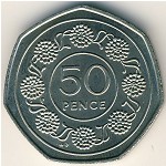 Гибралтар, 50 пенсов (1988–1989 г.)