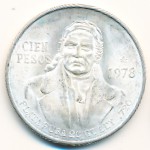 Mexico, 100 pesos, 1977–1979