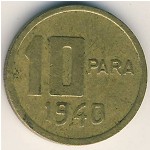 Turkey, 10 para, 1940–1942
