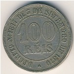 Brazil, 100 reis, 1871–1885