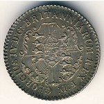 Британская Вест-Индия, 1/16 доллара (1820–1822 г.)