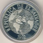 El Salvador, 150 colones, 1992