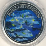 Palau, 1 dollar, 2004