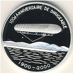 Congo-Brazzaville, 1000 francs, 2000