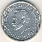 Lithuania, 10 litu, 1938