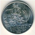 Slovakia, 200 korun, 1996
