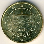 Словакия, 50 евроцентов (2009–2013 г.)