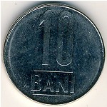 Румыния, 10 бани (2005–2017 г.)