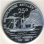 Антильские острова, 25 гульденов (1997 г.)