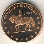 Словения, 5 евроцентов (2004 г.)