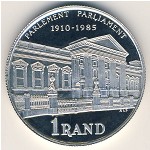 South Africa, 1 rand, 1985