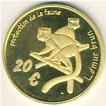 Майотта, 20 евро (2004 г.)