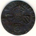 Намюр, 1 лиард (1709–1711 г.)