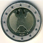 Германия, 2 евро (2002–2006 г.)