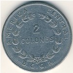 Costa Rica, 2 colones, 1954