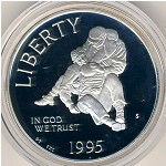 USA, 1 dollar, 1995