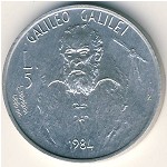 San Marino, 5 lire, 1984