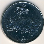 San Marino, 100 lire, 1974