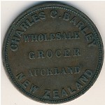 New Zealand, 1 penny, 1858